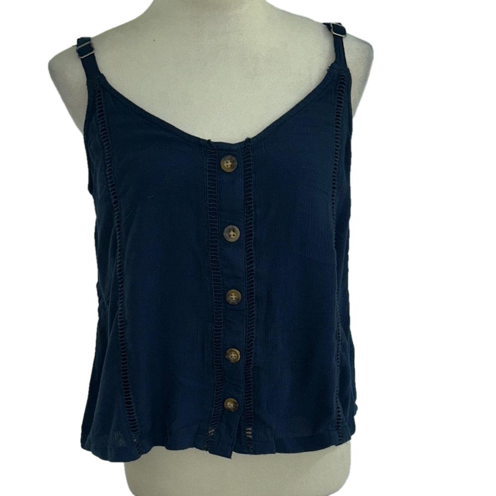 Hollister: Faux Button: Flowy Camisole: Size M